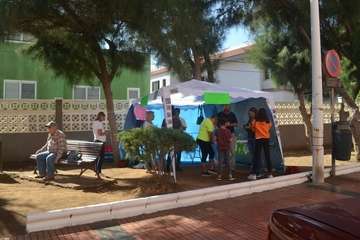 El belén del Patronato La Sal adentra a La Garita en la Navidad (Foto TA)